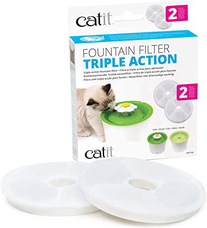 CAT IT פילטר סינון למזרקת מים פרח(2 יח’)