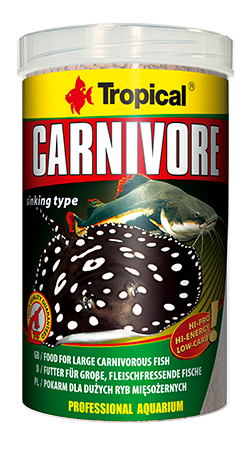 מזון קרניבור 1000 מ”ל Tropical Cichlid Carnivore
