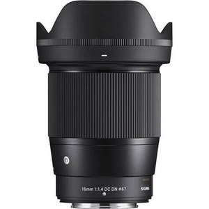 עדשת Sigma 16mm f/1.4 DC DN לפוג