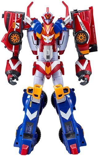טובוט MASTER V מאסטר וי - רובוט TOBOT לוחם גדול שמשתנה למטוס או ג'יפ או מכונית מרוץ