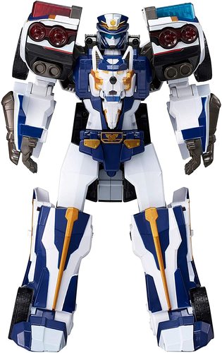 טובוט SERGEANT JUSTICE סרג'נט ג'סטיס - רובוט טובוט לוחם שמשנה צורה לניידת משטרה, כולל רובה
