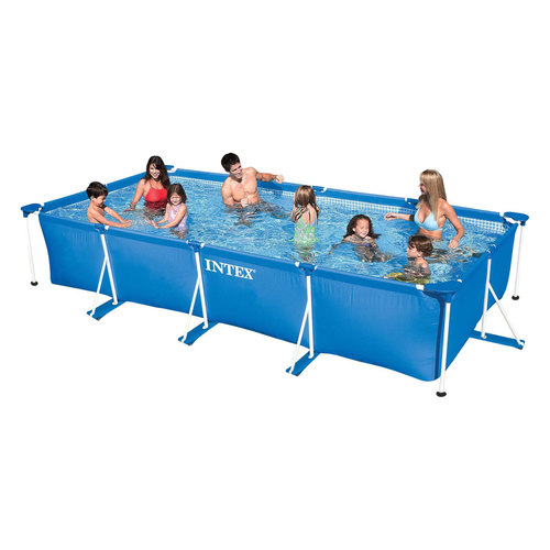 בריכה אינטקס מלבנית 450x220x84 ס"מ דגם 28273