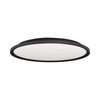 צמוד תקרה מרחף דק ועגול שחור GALAXY 24W 30CM גוון אור משתנה בקליק