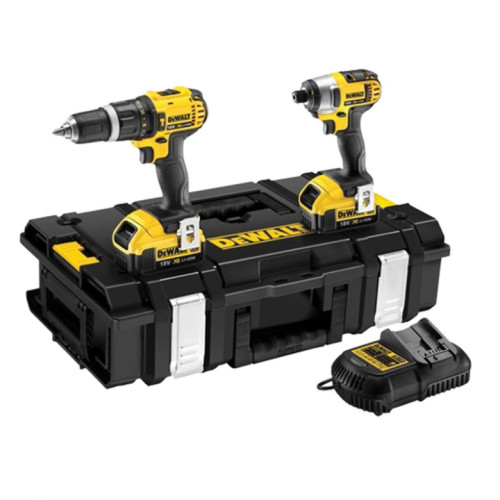 סט אימפקט ומקדחה רוטטת DCK285M2 4.0Ah 18V