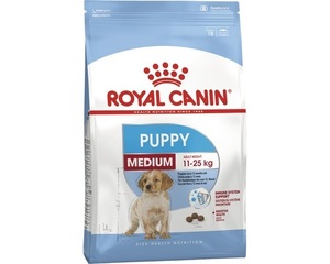   רויאל קנין גור גזע בינוני 15 ק"ג – Royal Canin לגורים מגזע בינוני (מדיום)