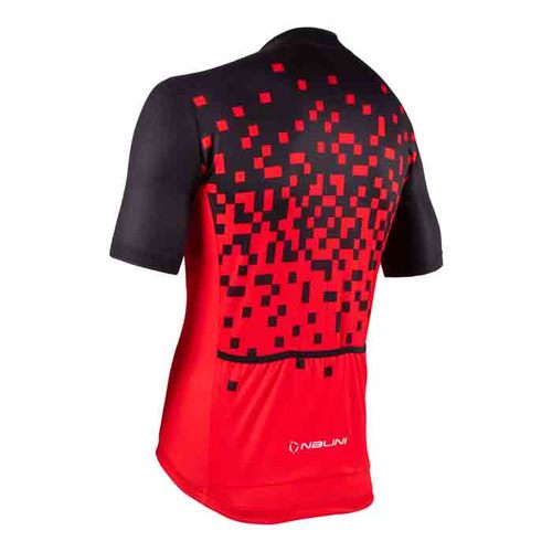 חולצה לרכיבת אופניים לגברים NEW ATLANTA JERSEY שחור-אדום