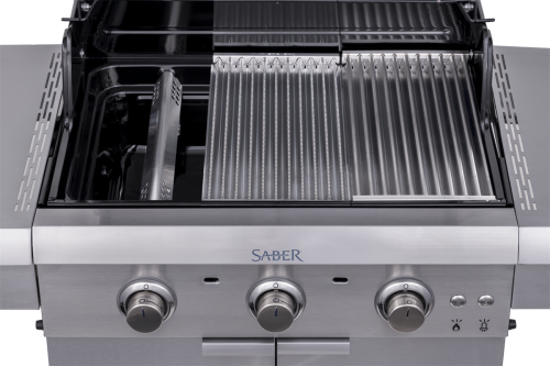 גריל 3 מבערים מסדרת Saber Select