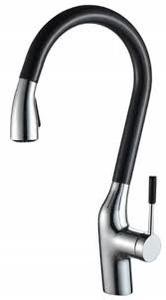 ברז פרח נשלף לכיור מטבח 2 מצבי זרימה דגם 54504 HENRI אקווילה PRIMIUM ניקל כרום פאר נש