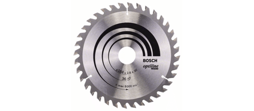 להב למסור עגול 184 מ''מ Bosch 36 Optiline Wood 