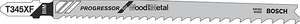 סט מסוריות פרוגרסור למתכת ועץ BOSCH למסור אנכי T345XF בוש