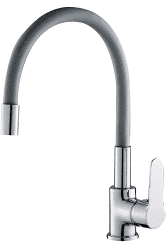 ברז פרח לכיור מטבח / רחצה דגם 900A פיה גומי גמישה DUCK אקווילה במגוון צבעים