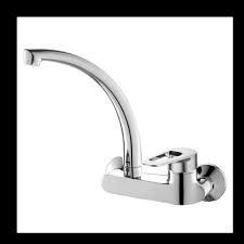 ברז מטבח מהקיר מיקסר עם פית ברבור ארוכה דגם 2425A-1 אקווילה