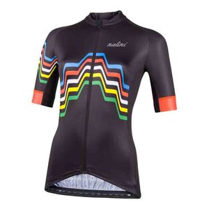 חולצת רכיבה נשים NEW BEIJING 2008 JERSEY שחורה אולטרא לייט אלסטית טכנית ומנדפת