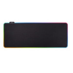 משטח עבודה לעכבר עם תאורת RGB פרימיום – 80 ס"מ על 30 ס"מ