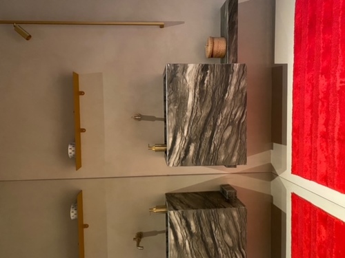שטיח אדום דו צדדי 120*70 REVERSO Bathroom Mat