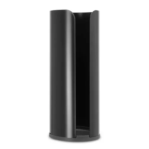 מתקן לגלילי נייר טואלט שחור מט Brabantia מתוך קולקציית מתקנים לנייר טואלט (בסביבה מעוצבת) - שילוב מושלם בין נוחות שימוש יומיומית לסטייל נקי