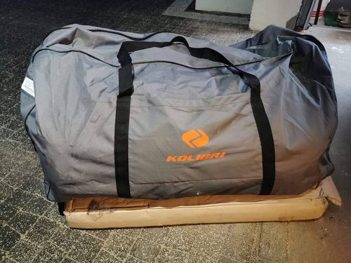 סירה גומי מתנפחת למנוע עם KEEL V לחמישה אנשים KOLIBRI KM 360DSL