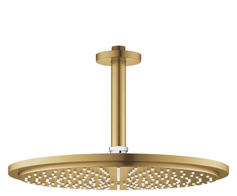 ראש גשם+ זרוע קומפלט 26067GN0 גרואה GROHE