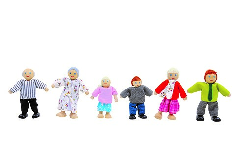 שישיית בובות אצבע Pit Toys
