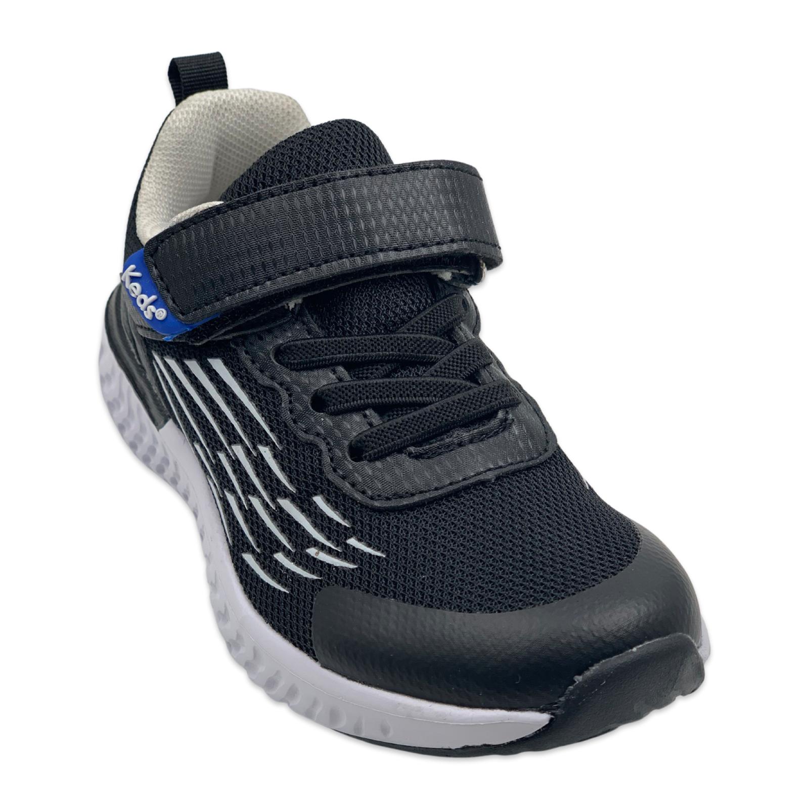 Keds - קדס סניקרס ספורטיביות מעוצבות בצבע שחור בשילוב פרטים לבנים GT21491 מידות 28-35