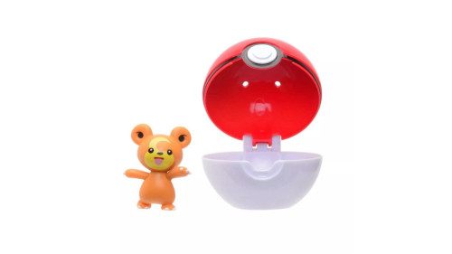 סט פסלון פוקימון – Teddiursa + Poké Ball