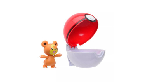 סט פסלון פוקימון – Teddiursa + Poké Ball