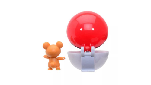 סט פסלון פוקימון – Teddiursa + Poké Ball