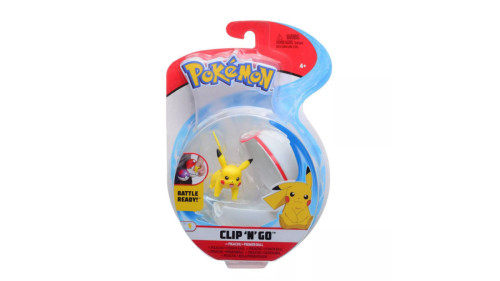 סט פסלון פוקימון – Pikachu + Premier Ball