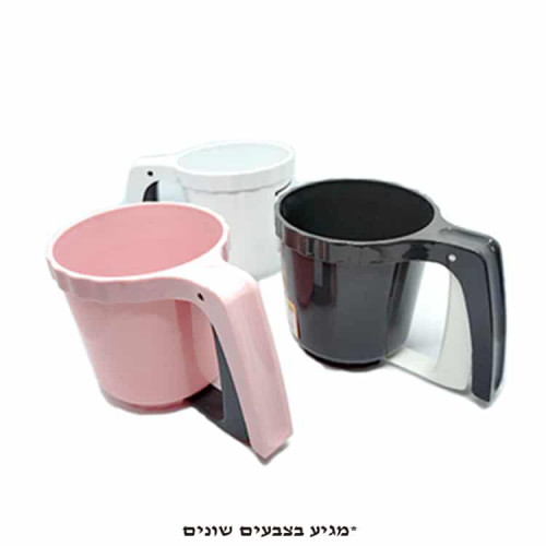 נפה ידנית קפיץ פלסטיק צבעים שונים
