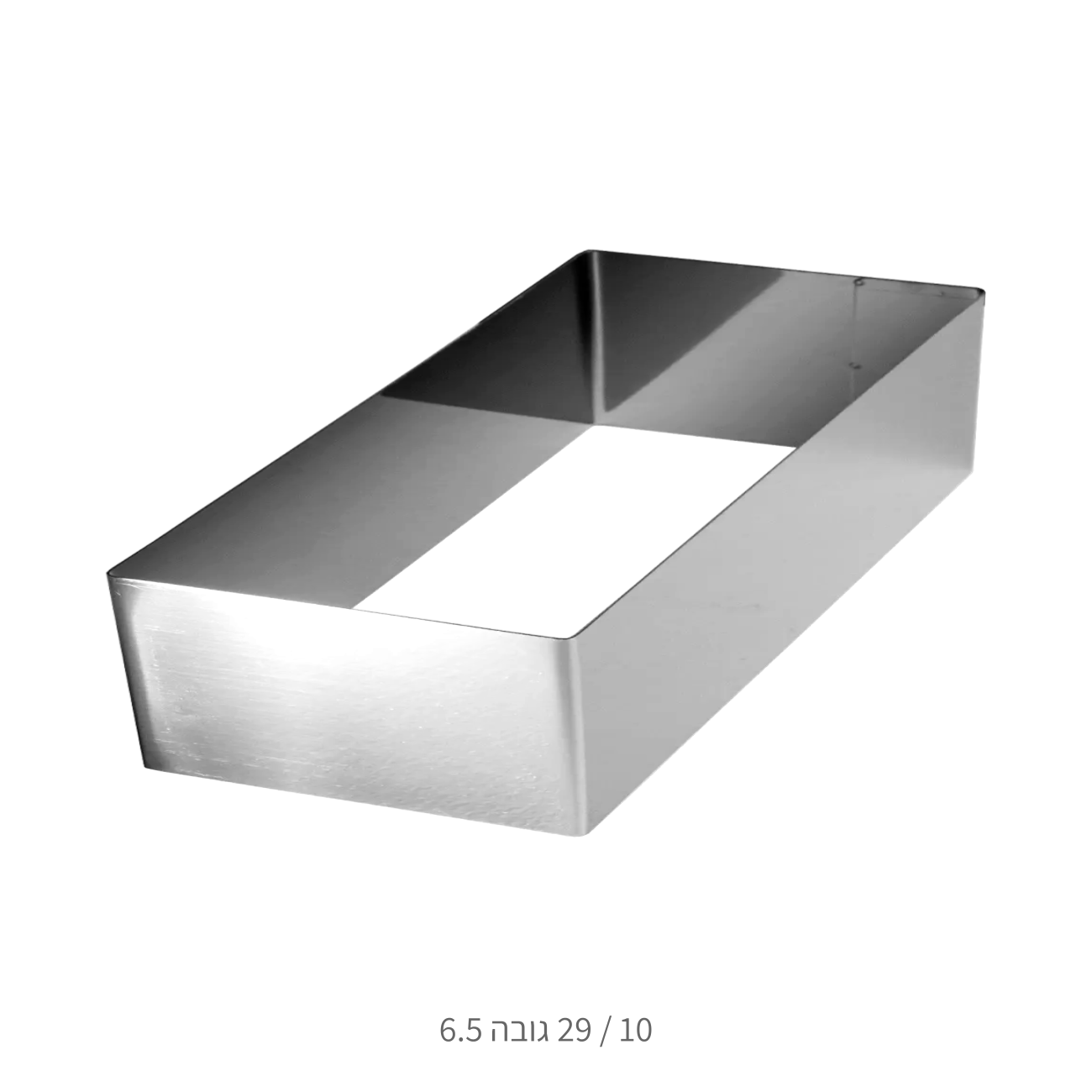 רינג מלבני אינגליש 29/10 גובה 6.5 ס״מ