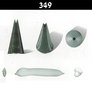 S-349 צנטר עלה ירוק (LEAF) לפרחים וקישוט, נירוסטה
