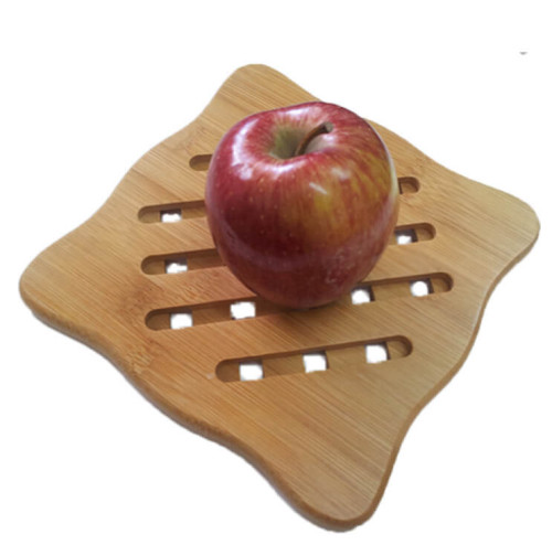 תחתית עץ ריבוע לסיר חם