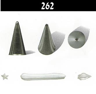 S-262 צנטר כוכב סגור פיצי 5 שיניים לפרחים וקישוט, נירוסטה