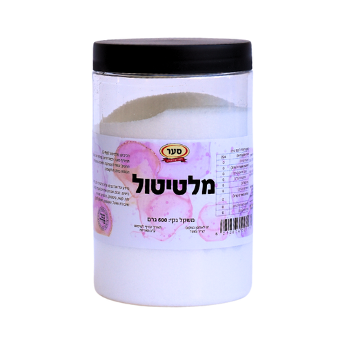 מלטיטול (תחליף סוכר) 600 גרם