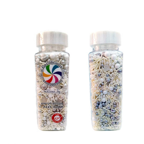 סוכריות Sprinkles חתונה לבנה 120 גרם