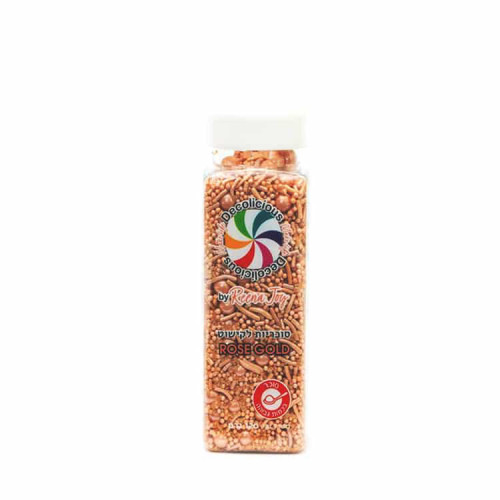 סוכריות Sprinkles רוז גולד 120 גרם