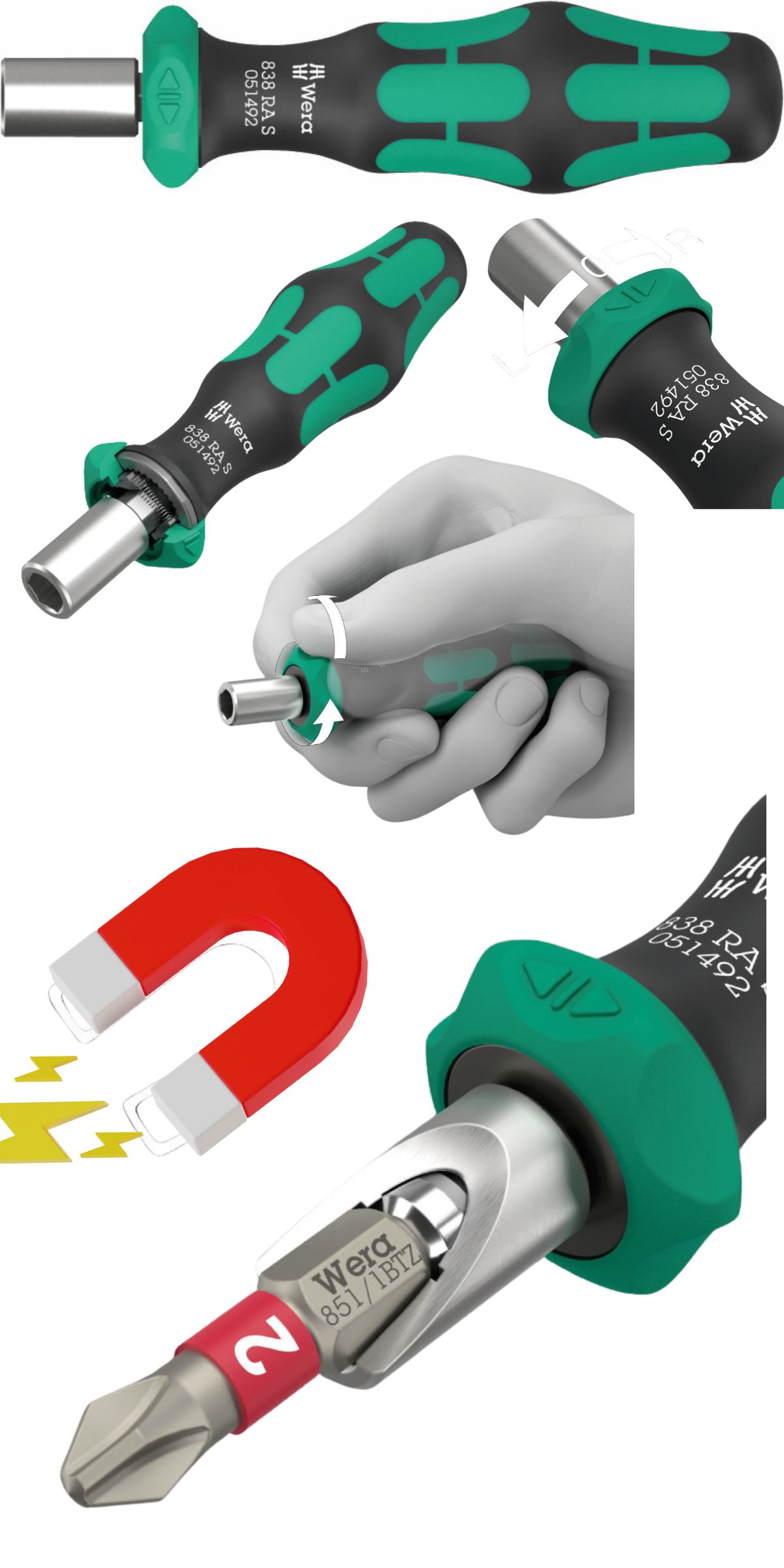 WERA 05051492001 838 RA S