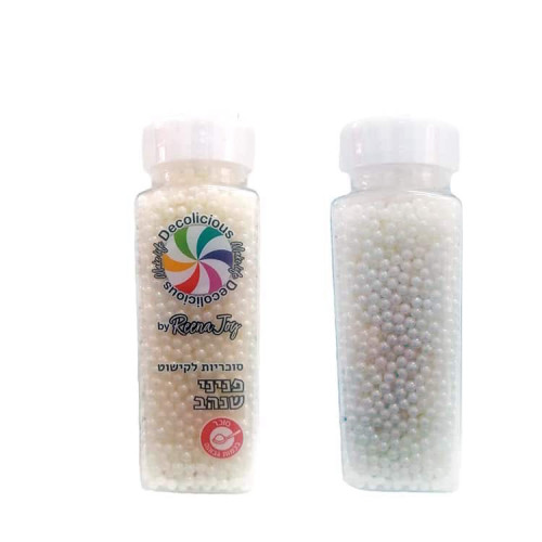 סוכריות Sprinkles פניני שנהב 120 גרם