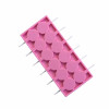 תבנית סיליקון 12 עיגולים לסוכריות על מקל