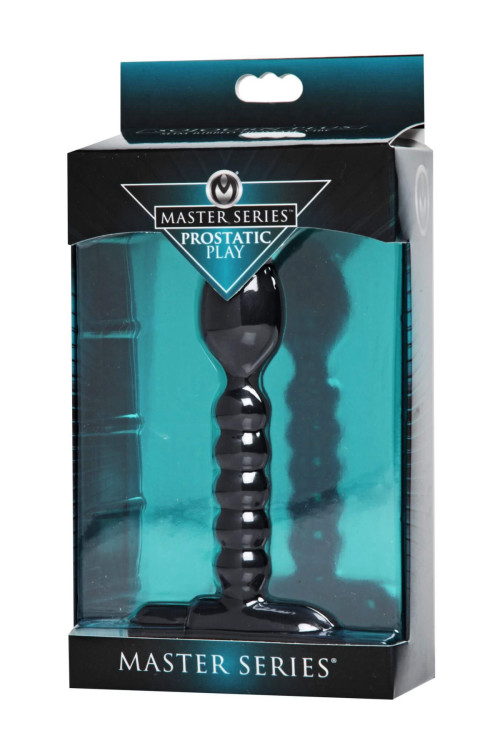מעסה פרוסטטה - Sojourn Plus Slim Ribbed Silicone Prostate Vibe