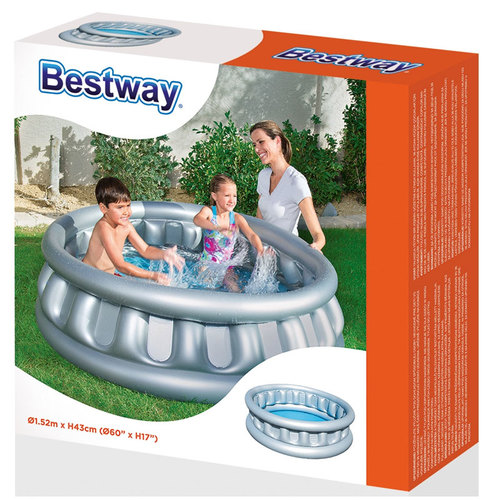 בריכה עגולה מתנפחת חללית BESTWAY 51080