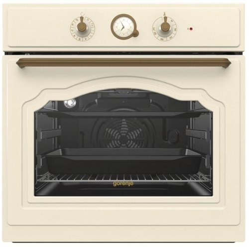 תנור בנוי 71 ליטר עיצוב רטרו כפרי Gorenje גורנייה HY-BO7732CLI