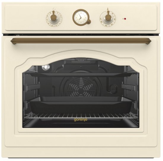 תנור בנוי 71 ליטר עיצוב רטרו כפרי Gorenje גורנייה HY-BO7732CLI
