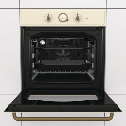 תנור בנוי 71 ליטר עיצוב רטרו כפרי Gorenje גורנייה HY-BO7732CLI