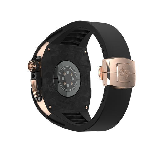 Apple Watch Case RSC ONYX BLACK RACING SPORT EDITION Golden