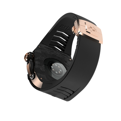 Apple Watch Case RSC ONYX BLACK RACING SPORT EDITION Golden