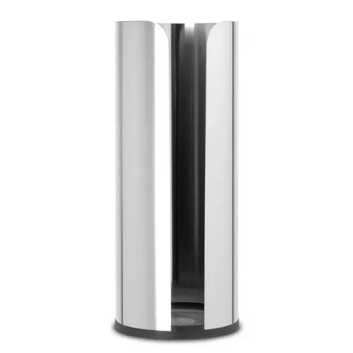 מתקן לגלילי נייר טואלט ניקל Brabantia מתוך קולקציית מתקנים לנייר טואלט (צילום מורחב) - פתרון פונקציונלי ואסתטי לארגון הבית