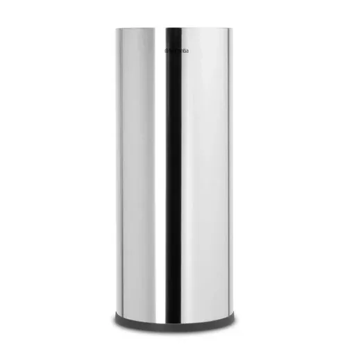 מתקן לגלילי נייר טואלט ניקל Brabantia מתוך קולקציית מתקנים לנייר טואלט (מבט ארגונומי) - מתאים לשדרוג מראה האמבטיה בקלות ובמהירות