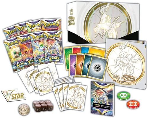 מארז שחקן פוקימון Sword & Shield - Brilliant Stars Elite Trainer Box
