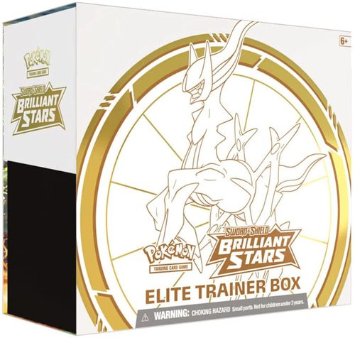 מארז שחקן פוקימון Sword & Shield - Brilliant Stars Elite Trainer Box